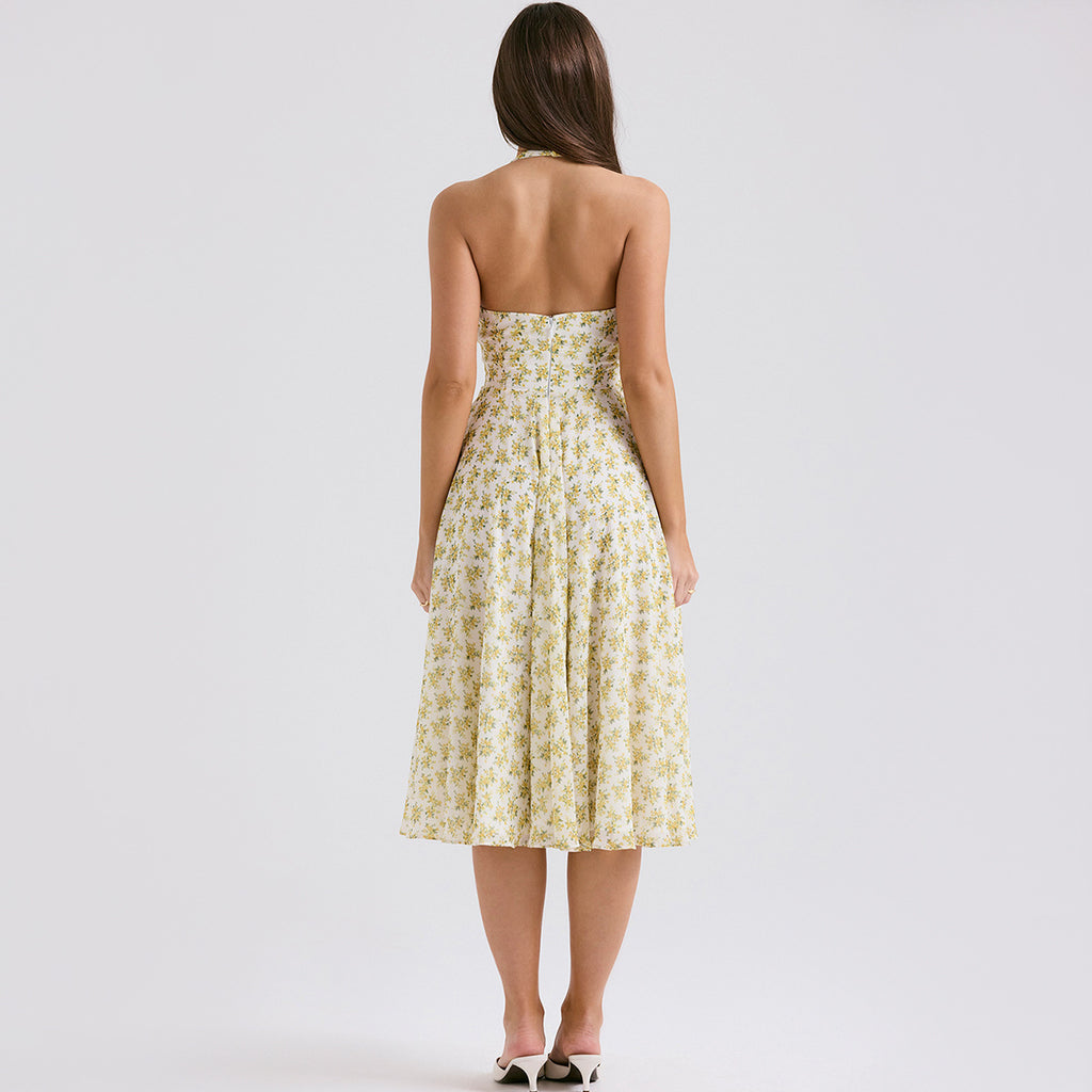 Flora Yellow Dress