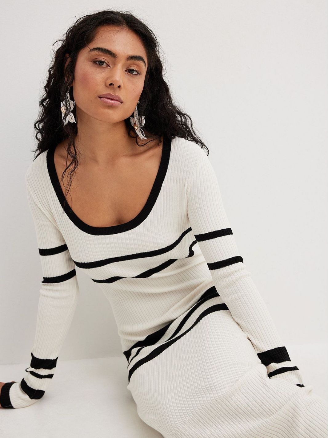 Cristino Striped Bodycon