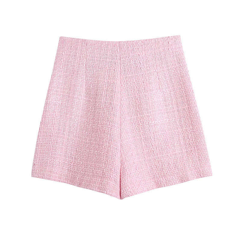 Britney Coat Skirt Shorts Set