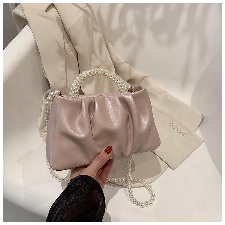 Jemeria Pearl leather Handbag