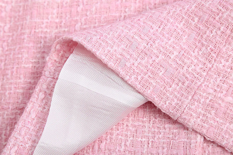 Britney Coat Skirt Shorts Set