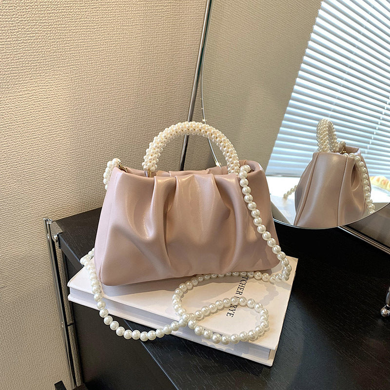 Jemeria Pearl leather Handbag