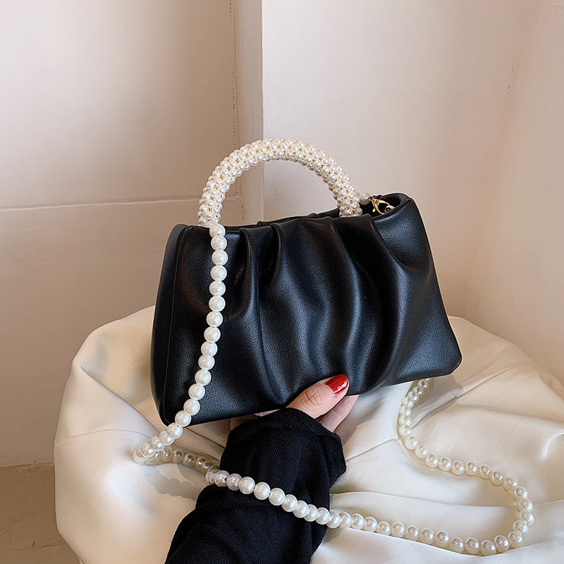 Jemeria Pearl leather Handbag