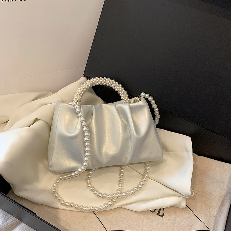 Jemeria Pearl leather Handbag