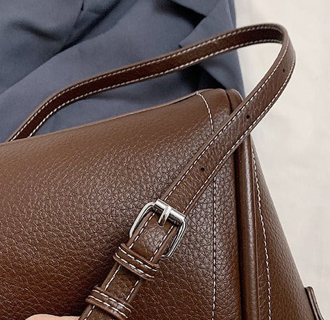 Large PU Leather Tote Bag for Women | Soft Shoulder Handbag