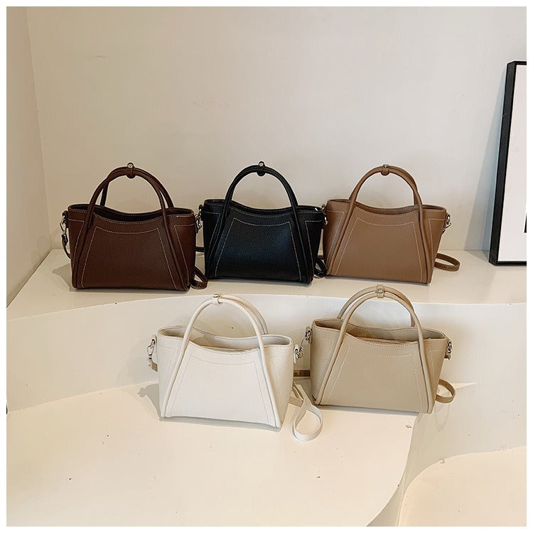 Large PU Leather Tote Bag for Women | Soft Shoulder Handbag