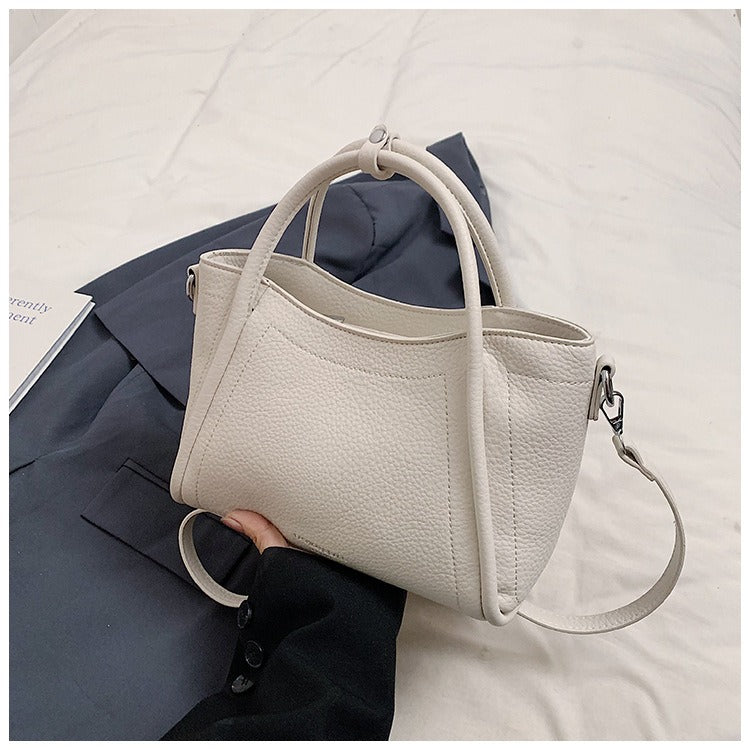 Large PU Leather Tote Bag for Women | Soft Shoulder Handbag