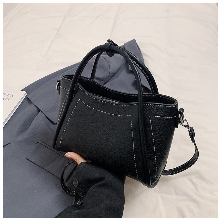 Large PU Leather Tote Bag for Women | Soft Shoulder Handbag
