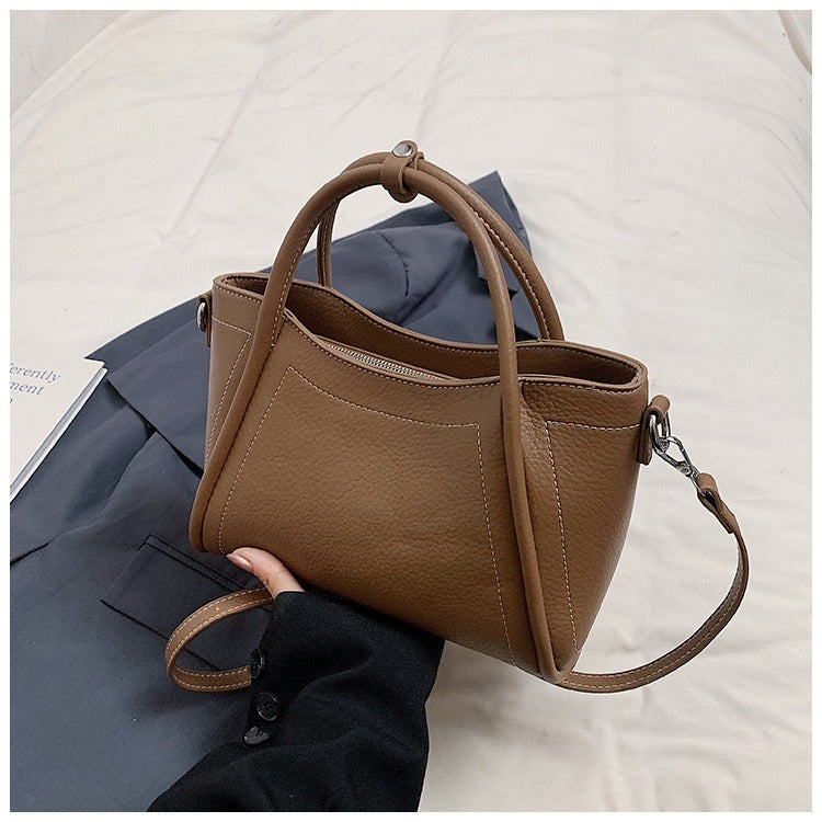 Large PU Leather Tote Bag for Women | Soft Shoulder Handbag