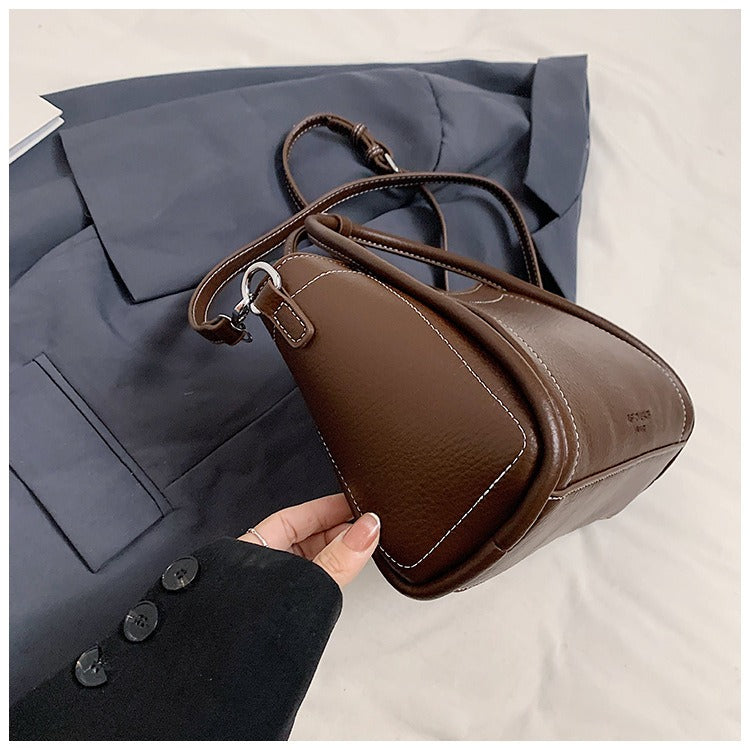 Large PU Leather Tote Bag for Women | Soft Shoulder Handbag