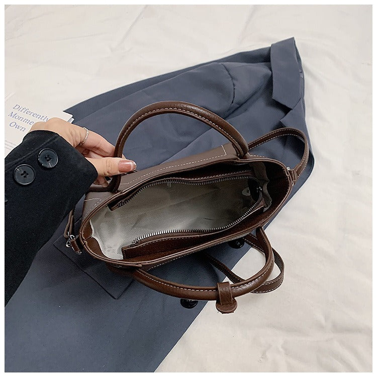 Large PU Leather Tote Bag for Women | Soft Shoulder Handbag